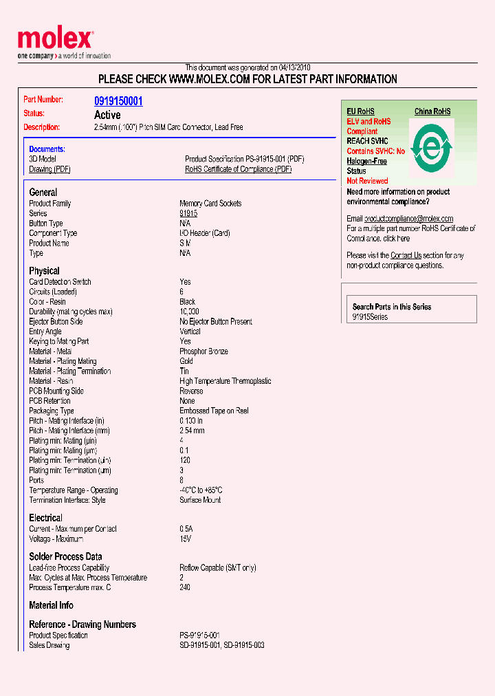 91915-0001_4924340.PDF Datasheet