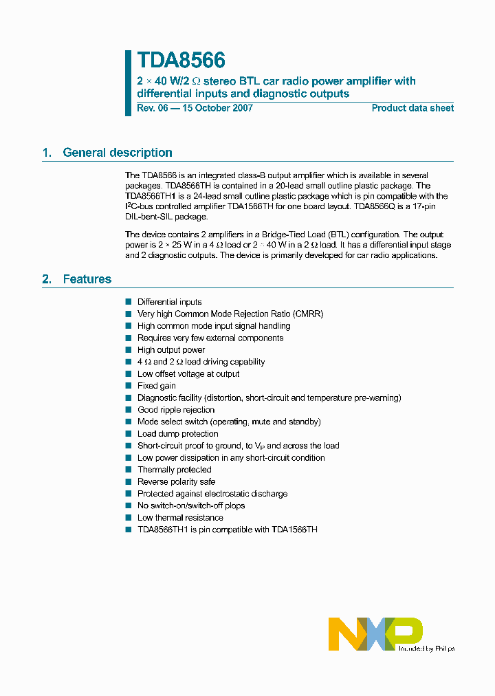 TDA8566TH1_4924554.PDF Datasheet