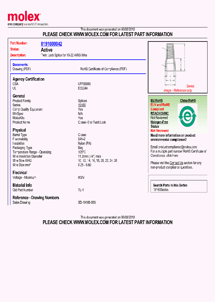 0191600042_4926974.PDF Datasheet