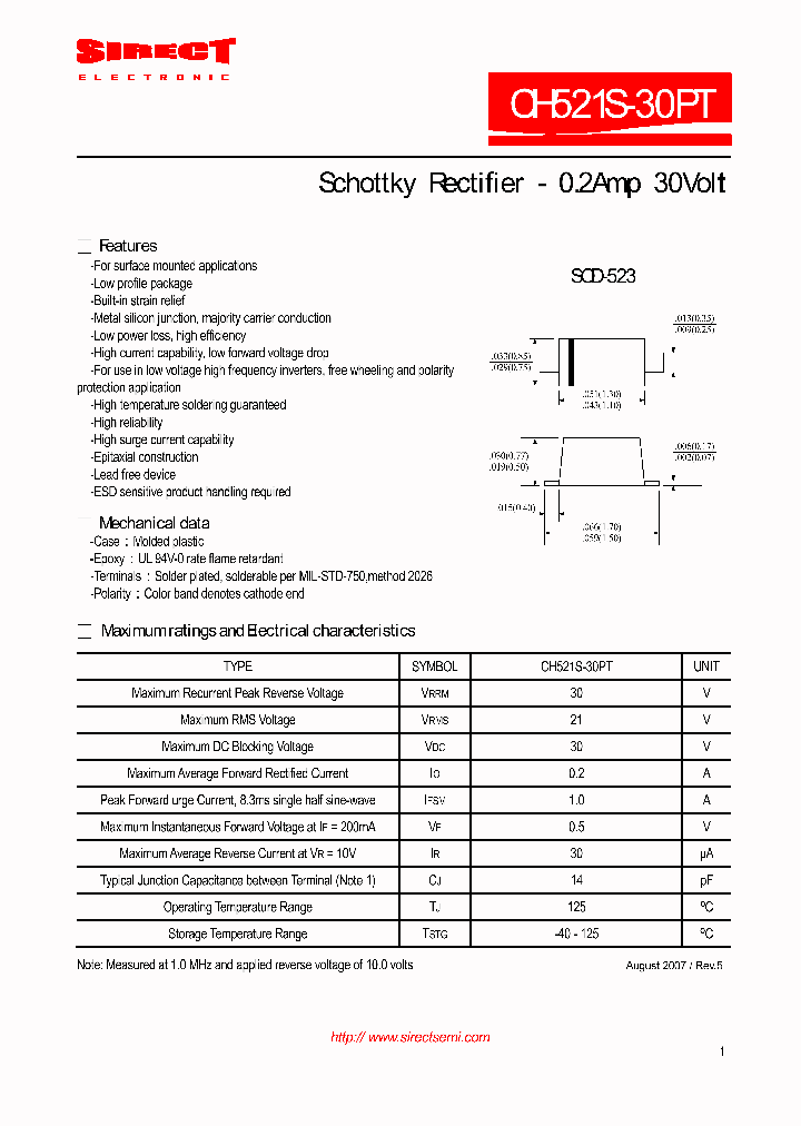 CH521S-30PT_4927696.PDF Datasheet