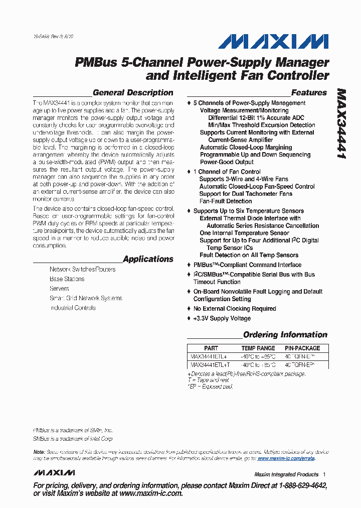 MAX34441ETL_4928693.PDF Datasheet