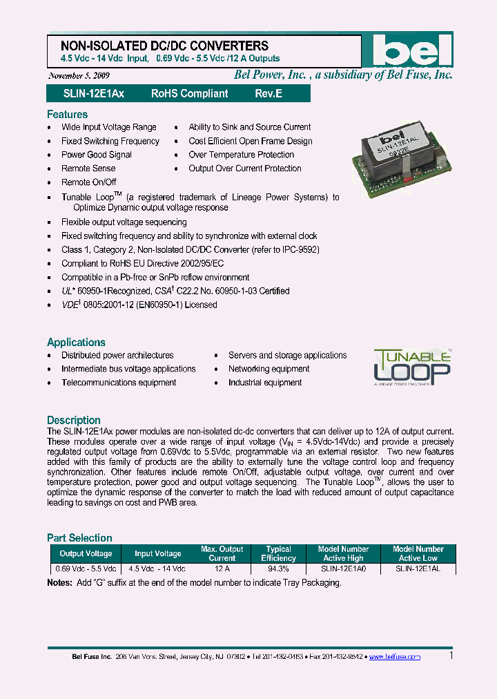 SLIN-12E1A0_4929177.PDF Datasheet
