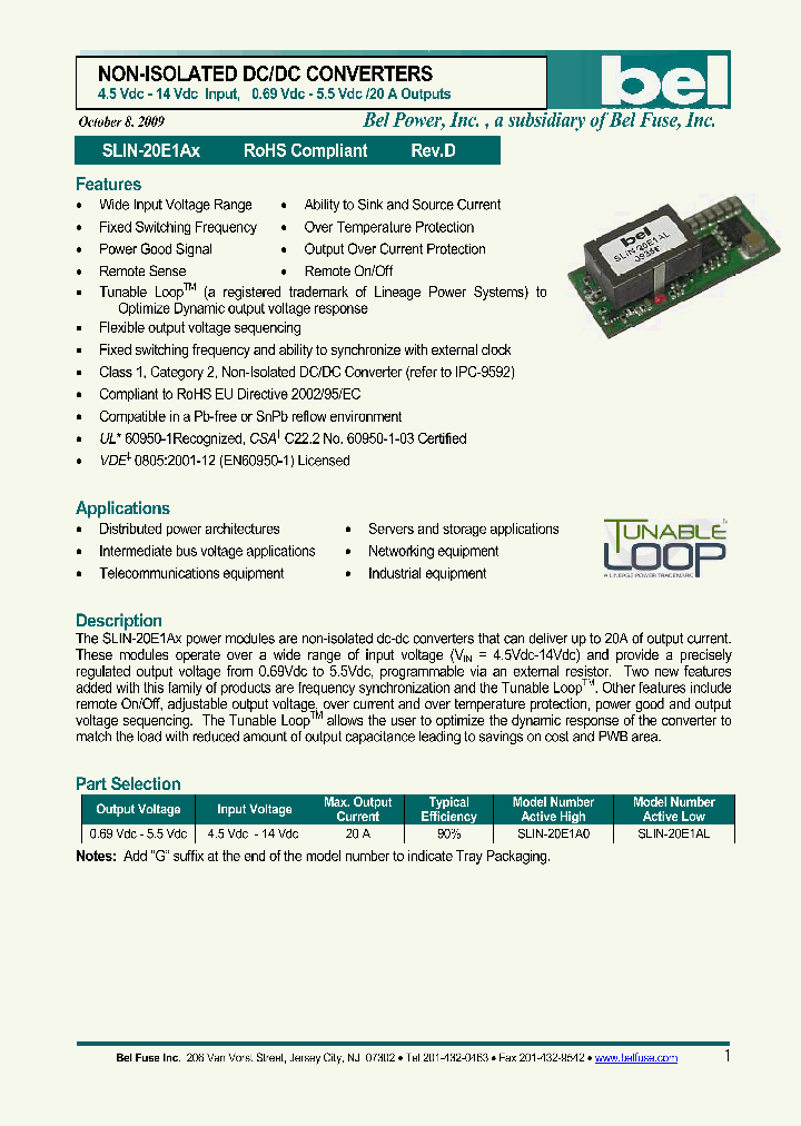 SLIN-20E1AL_4929181.PDF Datasheet