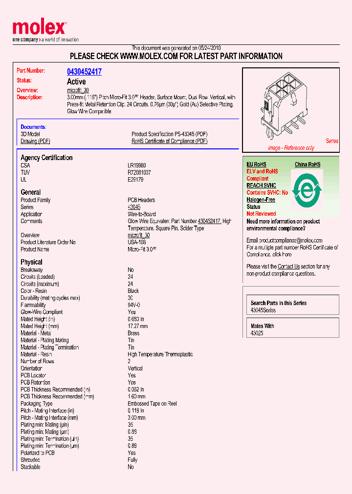 43045-2417_4929252.PDF Datasheet