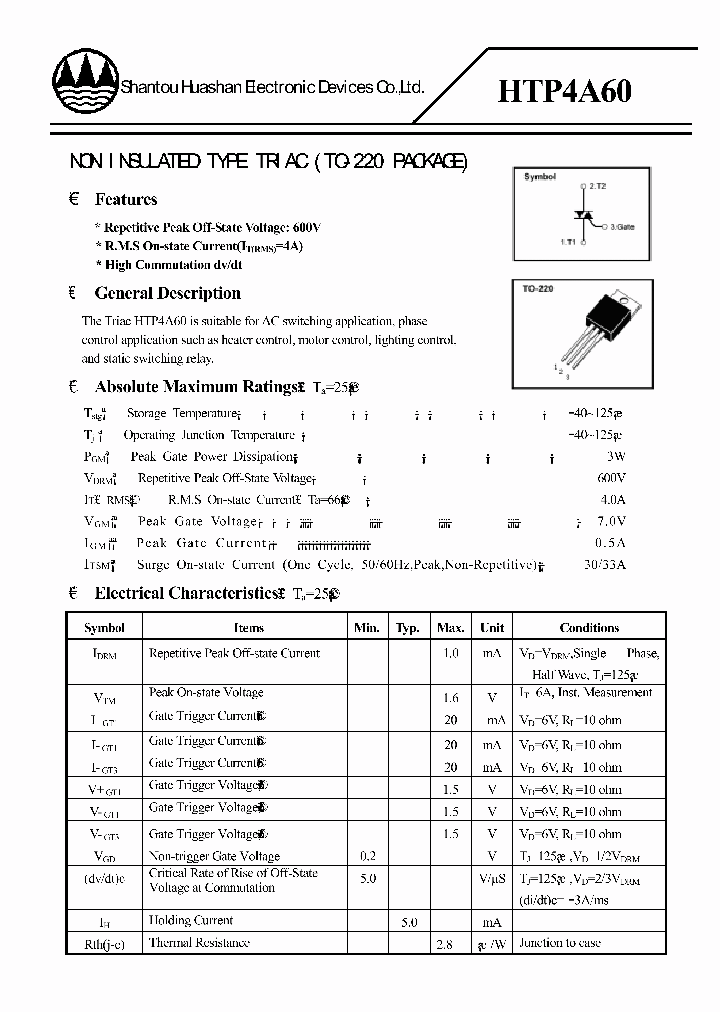 HTP4A60_4931133.PDF Datasheet