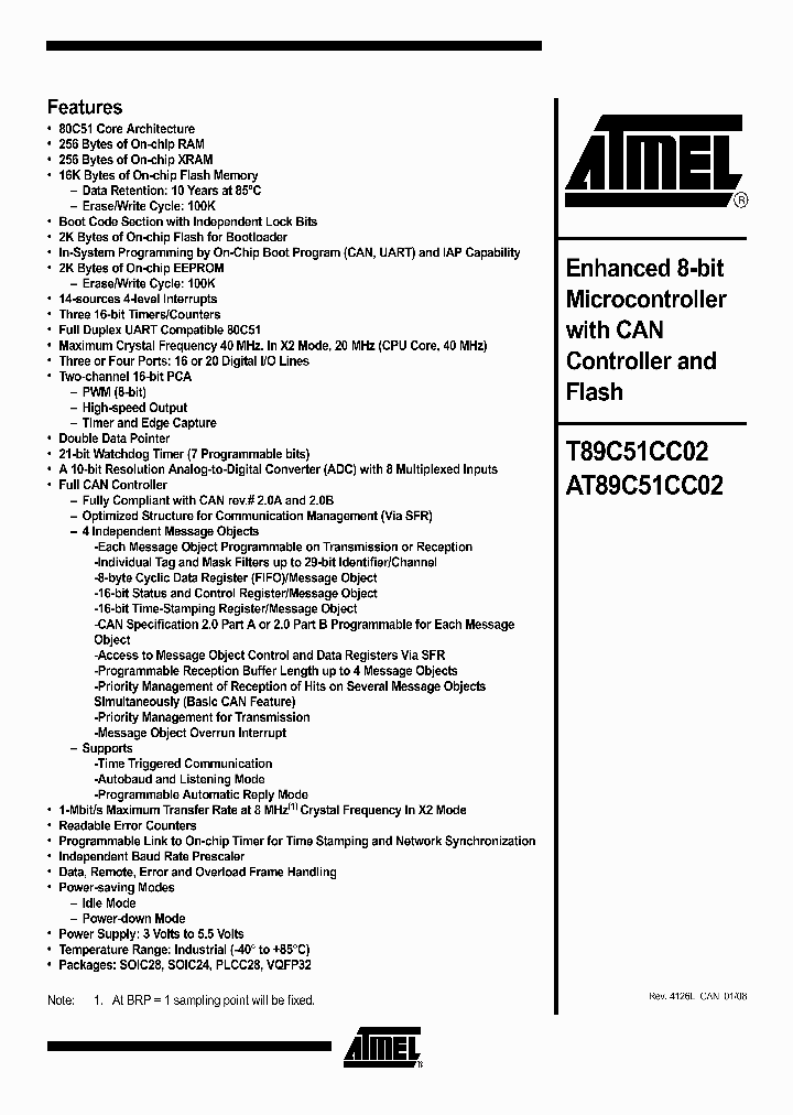 T89C51CC02CA-SISIM_4931269.PDF Datasheet