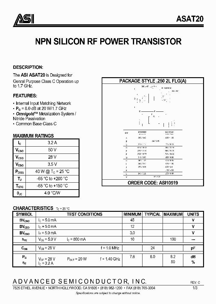 ASAT20_4933514.PDF Datasheet