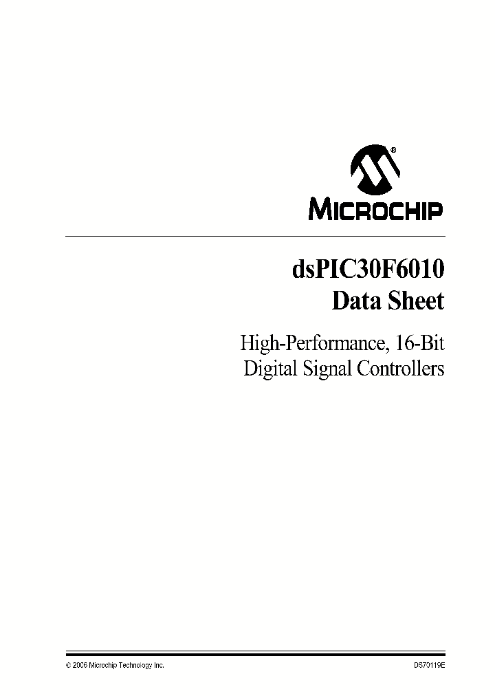 DSPIC30F6010AT-20EPF_4933969.PDF Datasheet