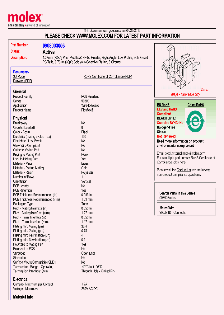 90800-3006_4934017.PDF Datasheet