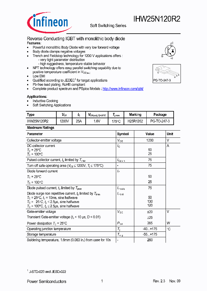 IHW25N120R2_4934057.PDF Datasheet