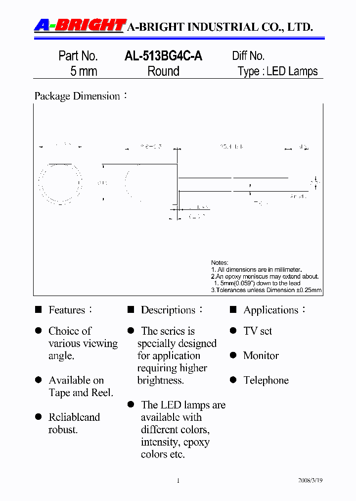 AL-513BG4C-A08_4934459.PDF Datasheet