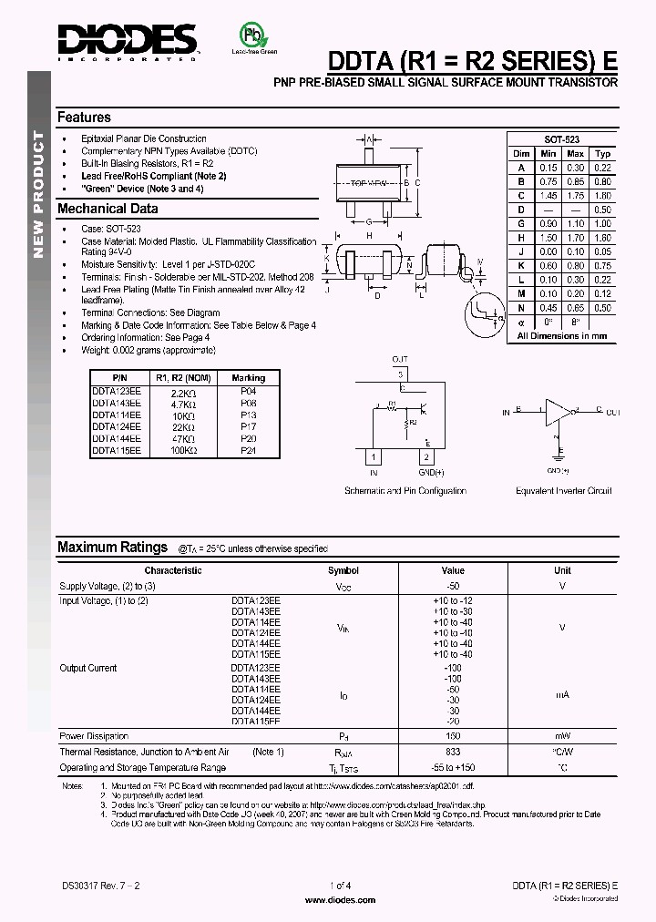 DDTA123EE_4934768.PDF Datasheet