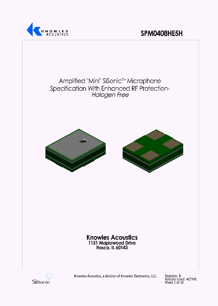 SPM0408HE5H_4935564.PDF Datasheet