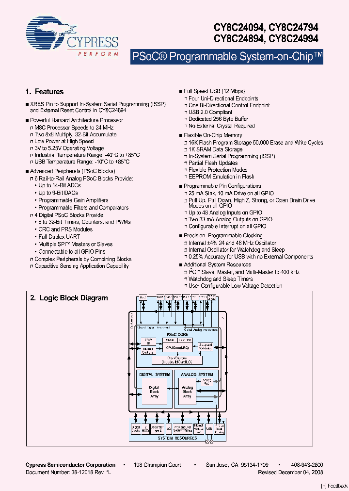 CY8C24094_4935617.PDF Datasheet