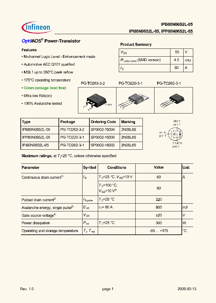 IPB80N06S2L-05_4936478.PDF Datasheet