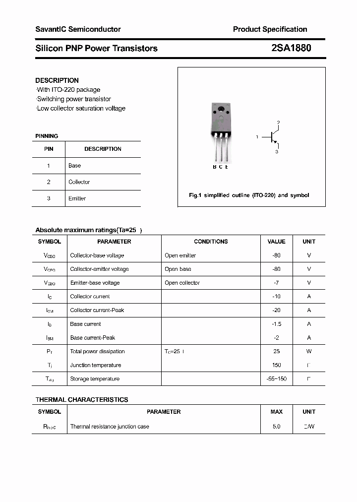2SA1880_4936779.PDF Datasheet