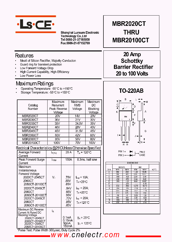 MBR2060CT_4937725.PDF Datasheet