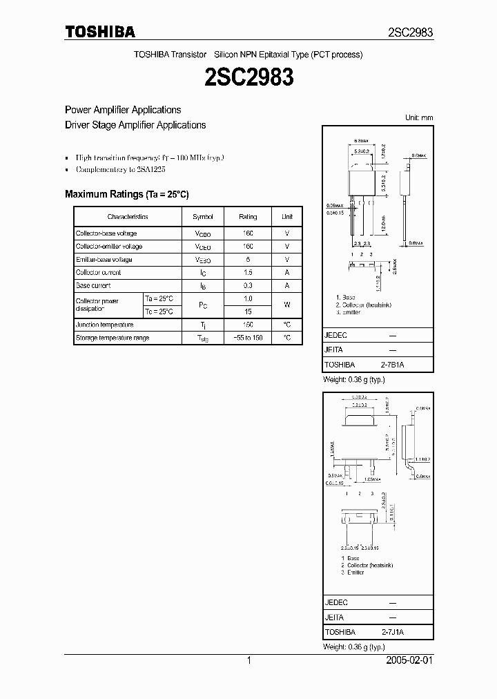 2SC2983_4938967.PDF Datasheet