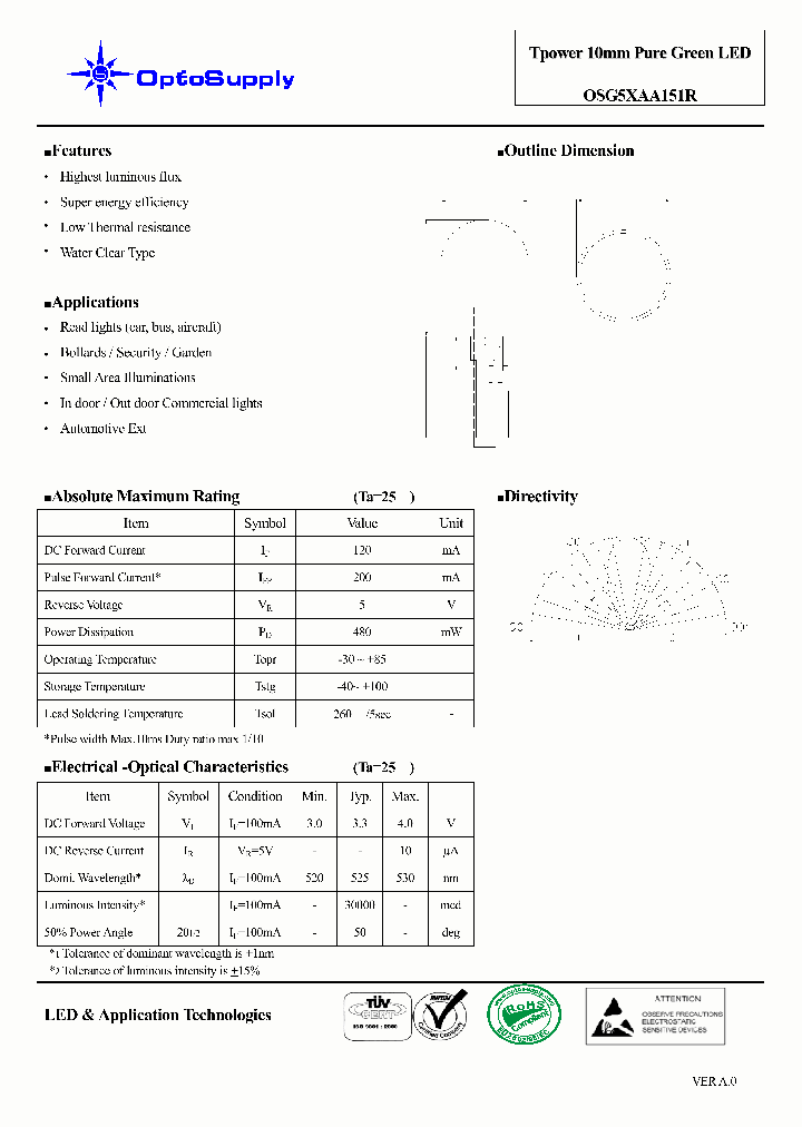 OSG5XAA151R_4939775.PDF Datasheet