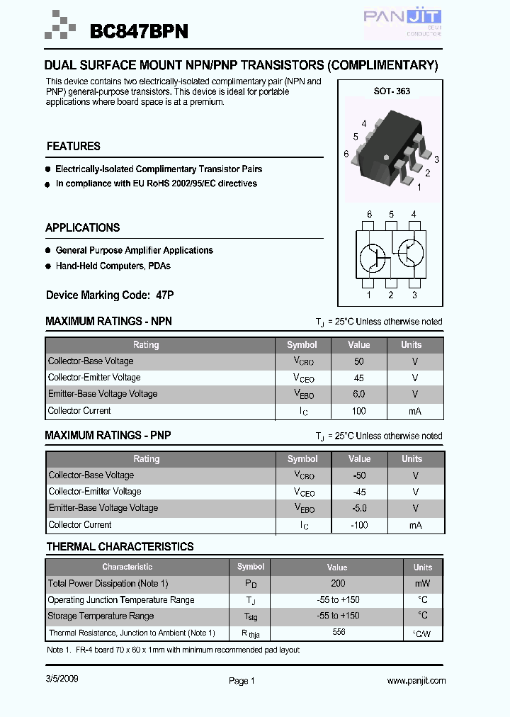 BC847BPN_4941647.PDF Datasheet