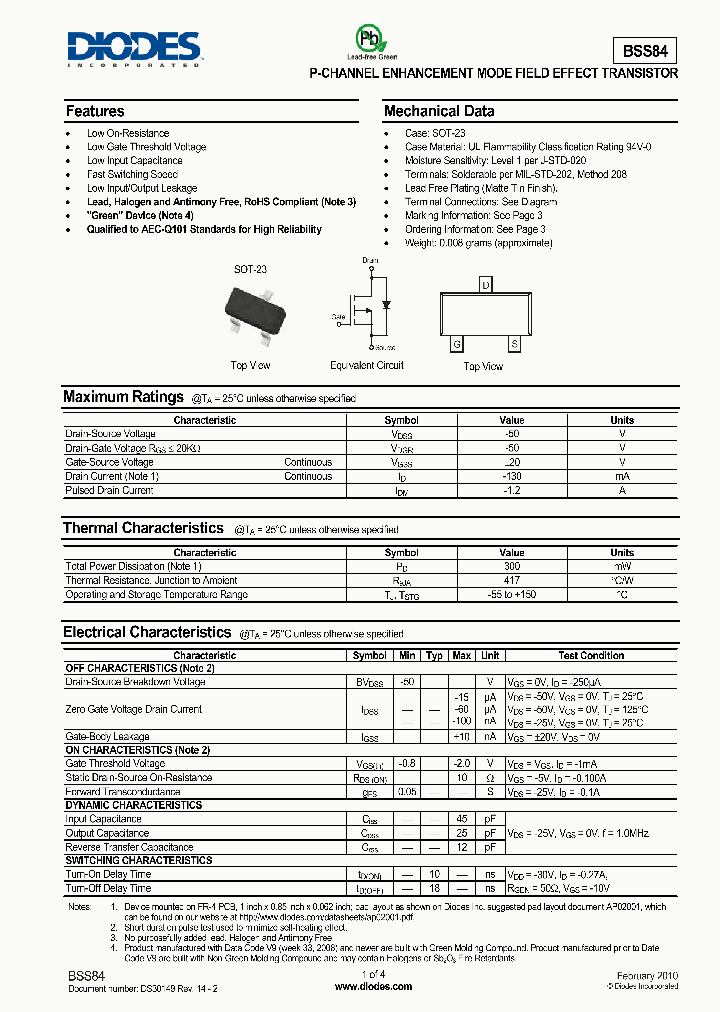 BSS8410_4941772.PDF Datasheet