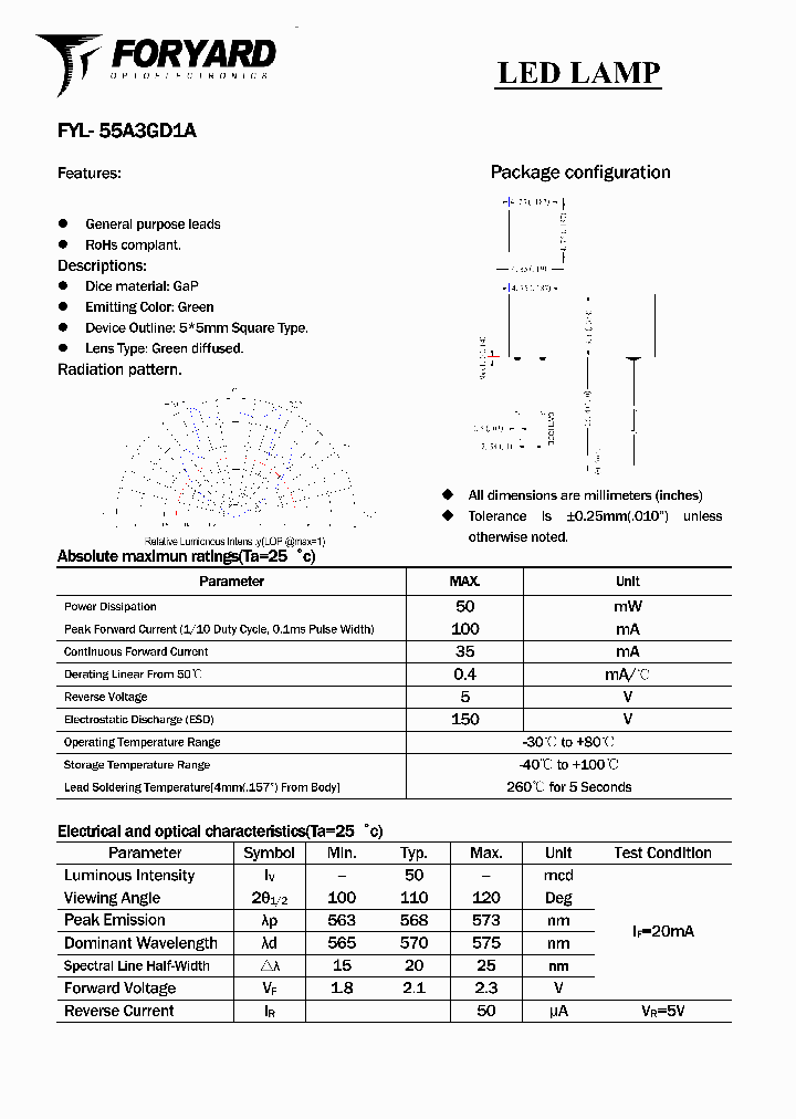 FYL-55A3GD1A_4942902.PDF Datasheet