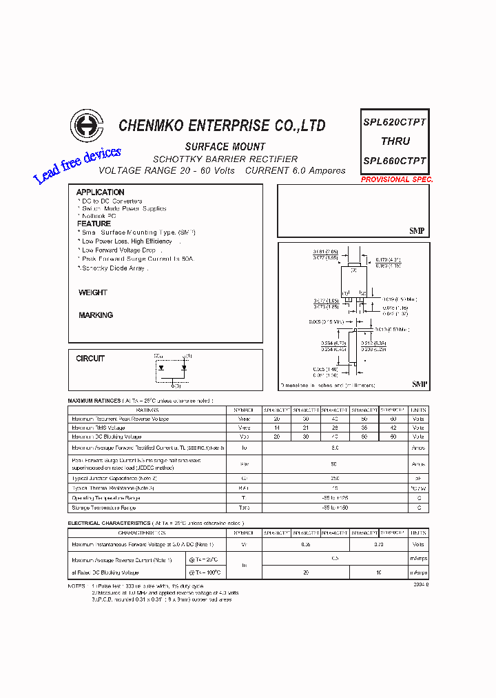SPL660CTPT_4944759.PDF Datasheet
