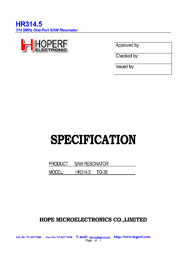 HR3145TO-39_4945342.PDF Datasheet