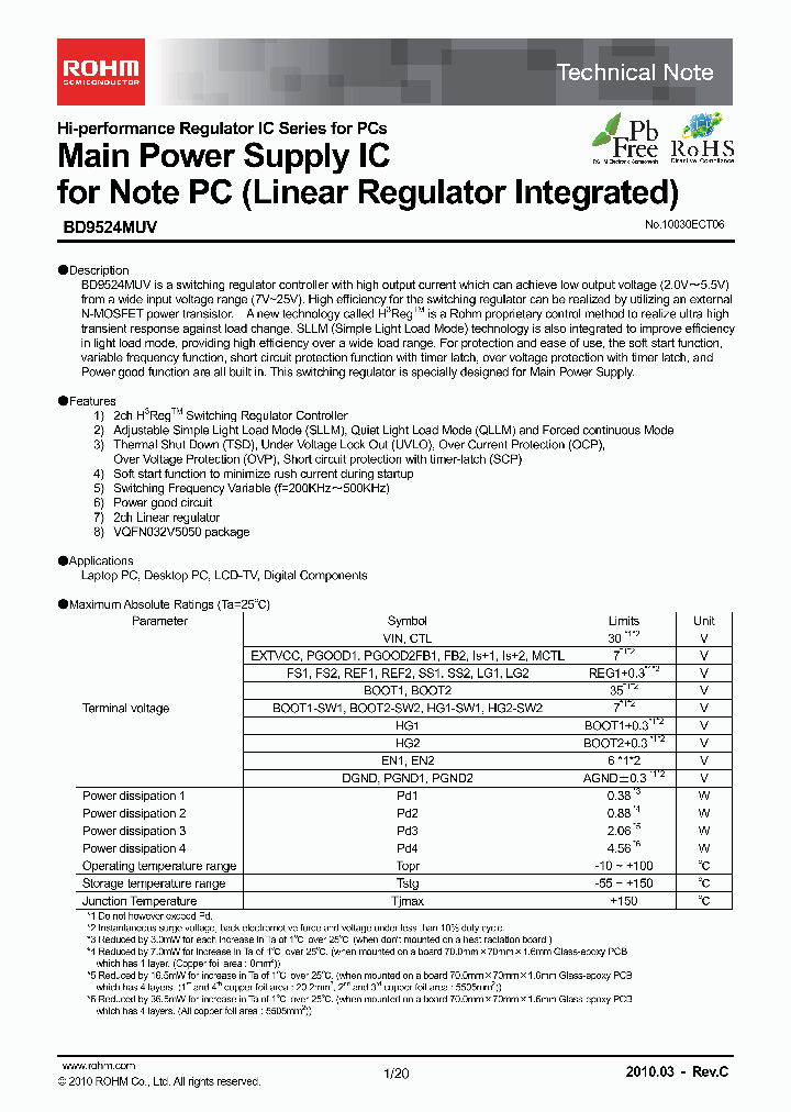 BD9524MUV_4947102.PDF Datasheet