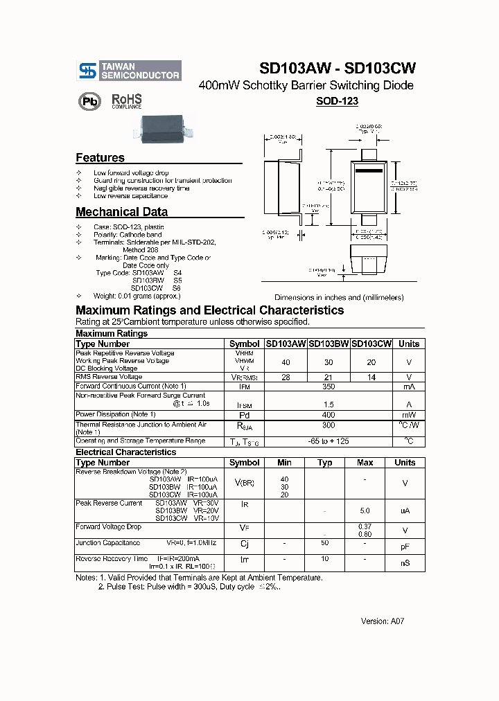 SD103AW1_4948026.PDF Datasheet