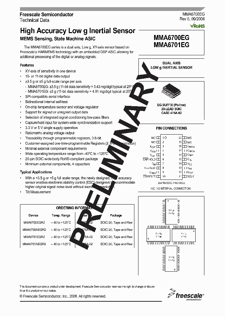 MMA6700AEGR2_4950473.PDF Datasheet