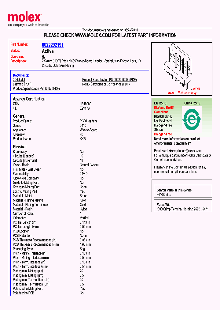 22-29-2191_4952645.PDF Datasheet
