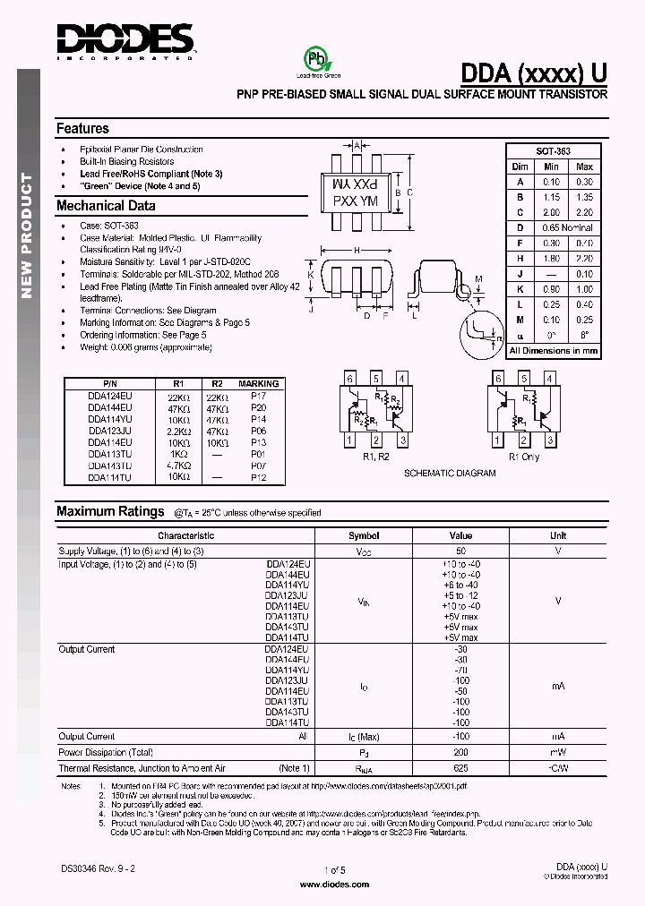 DDA124EU_4953041.PDF Datasheet