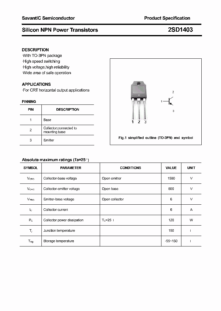 2SD1403_4953832.PDF Datasheet