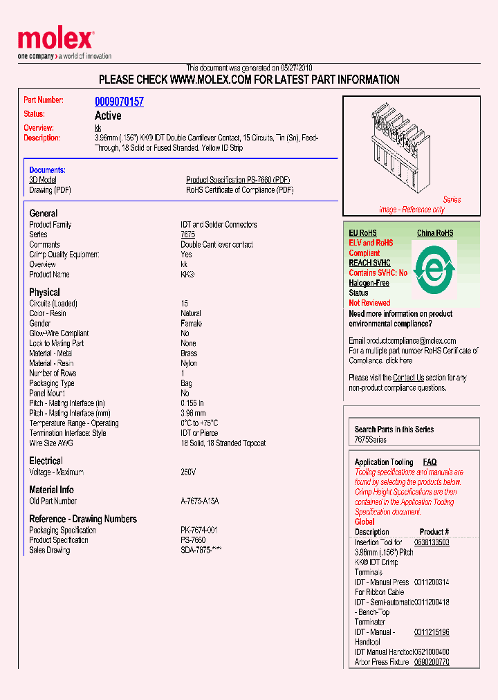 09-07-0157_4957306.PDF Datasheet