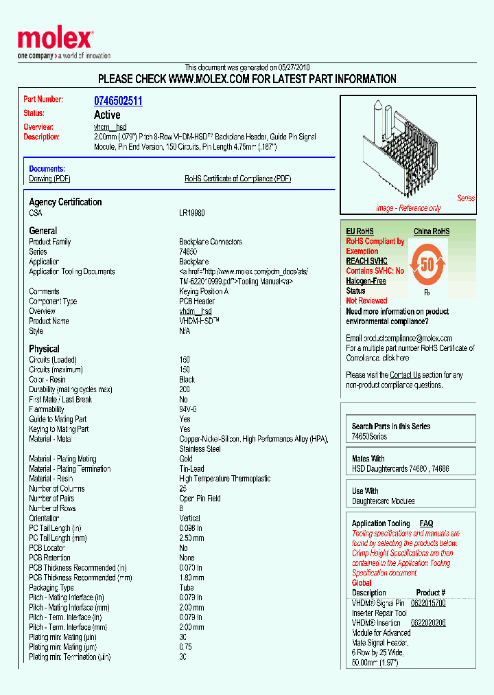 0746502511_4957505.PDF Datasheet