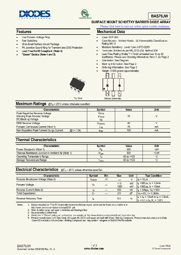BAS70JW08_4959456.PDF Datasheet
