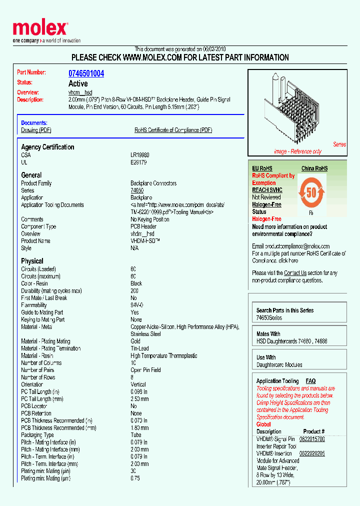 0746501004_4960030.PDF Datasheet