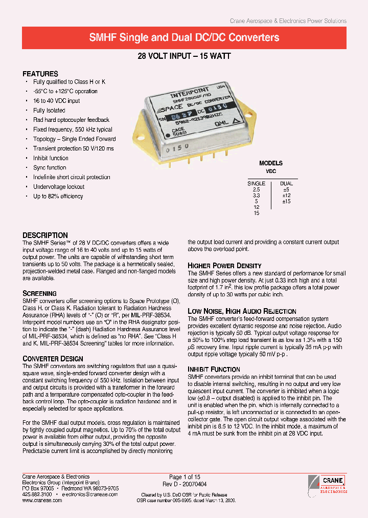 SMHF2815D_4962575.PDF Datasheet