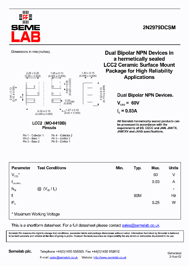 2N2979DCSM_4963543.PDF Datasheet