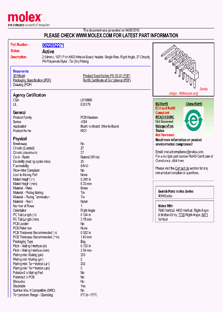 0022052271_4963975.PDF Datasheet