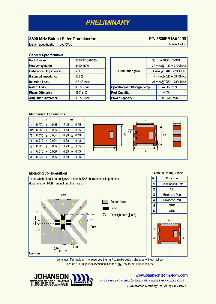 3500FB16A0100_4964567.PDF Datasheet