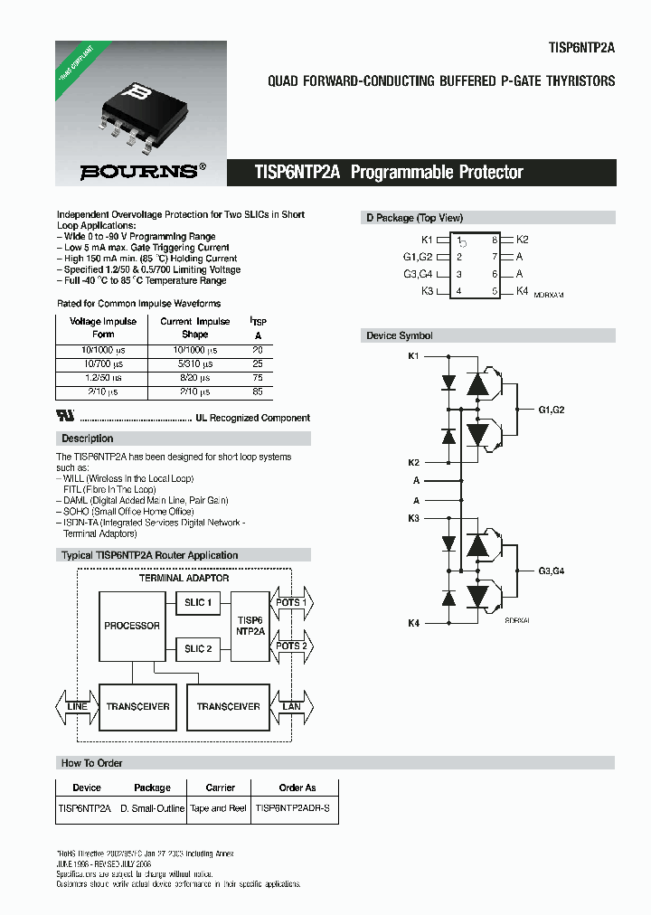 TISP6NTP2A_4965824.PDF Datasheet