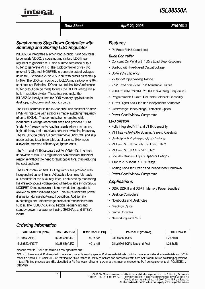 ISL88550A_4965888.PDF Datasheet