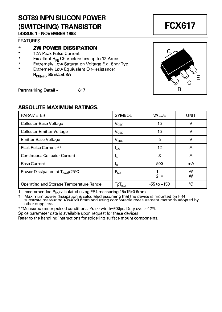 FCX617_4967355.PDF Datasheet