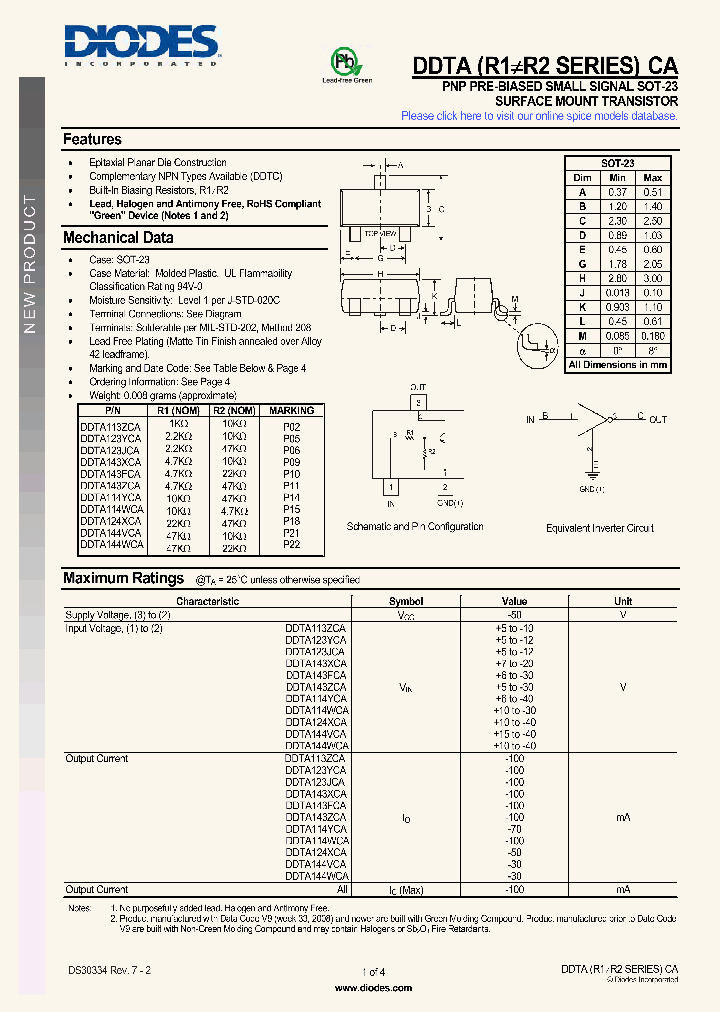 DDTA123YCA_4969066.PDF Datasheet