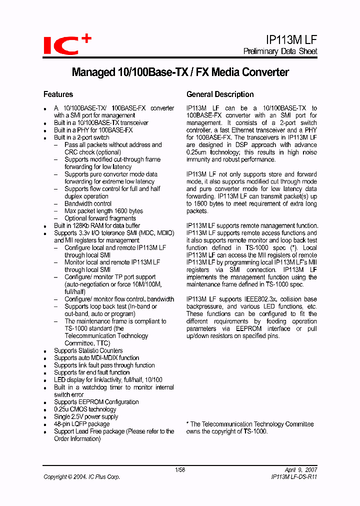 IP113MLF_4969879.PDF Datasheet