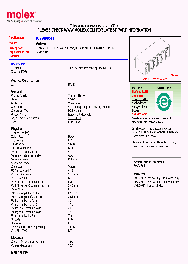 39900-0511_4970378.PDF Datasheet