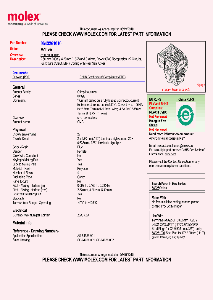 64326-1010_4970530.PDF Datasheet