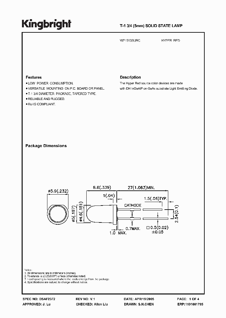 WP1513SURC_4970818.PDF Datasheet
